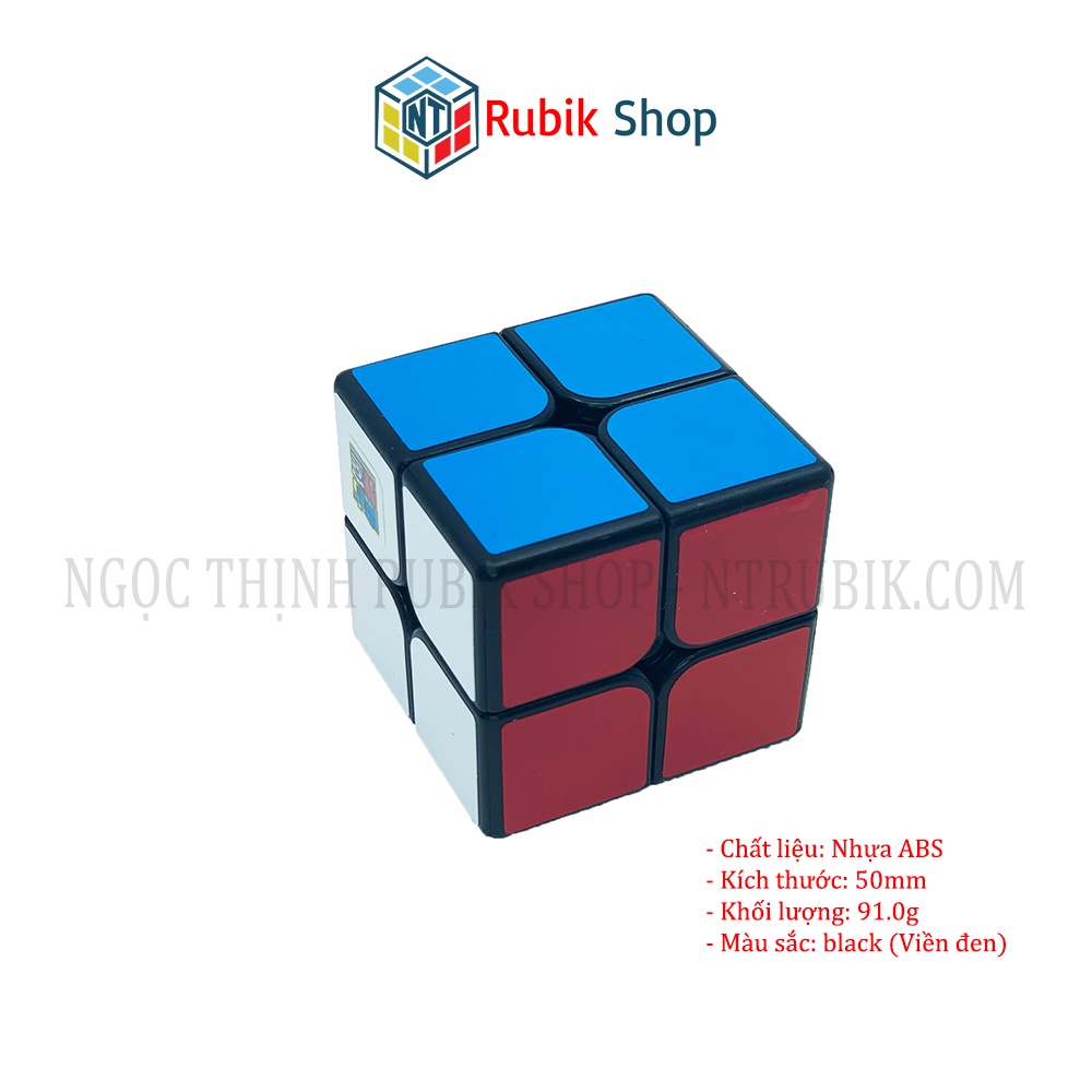 Rubik 2x2x2 Moyu Meilong 2M Stickerless (Hãng mod nam châm)