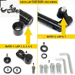Chế Xoay Chân Kính 360 Độ