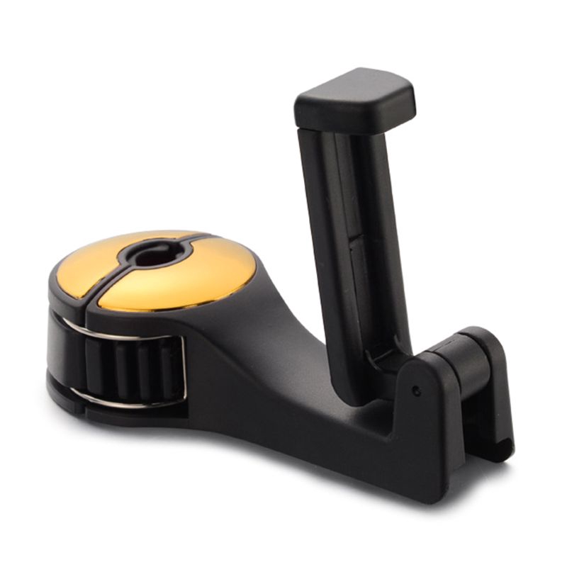 Giá đỡ điện thoại tích hợp móc treo đồ gắn đằng sau ghế ngồi ô tô đa năng tiện dụng