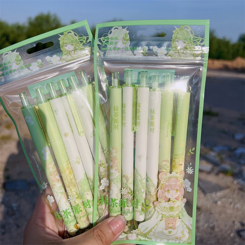 Bút Mực Gel Màu Đen Phong Cách Truyện Tranh Cổ Điển Chất Lượng Cao