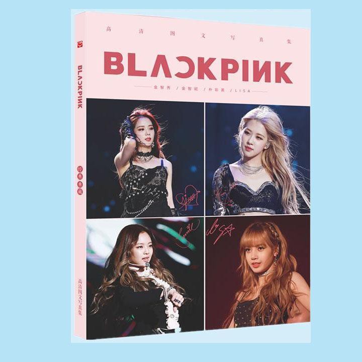 Album ảnh Photobook Blackpink tặng kèm poster in hình thần tượng