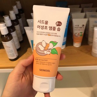 Sữa rửa mặt rau diếp cá Sidmool Hàn Quốc giảm mụn và sạch sâu dưỡng ẩm da