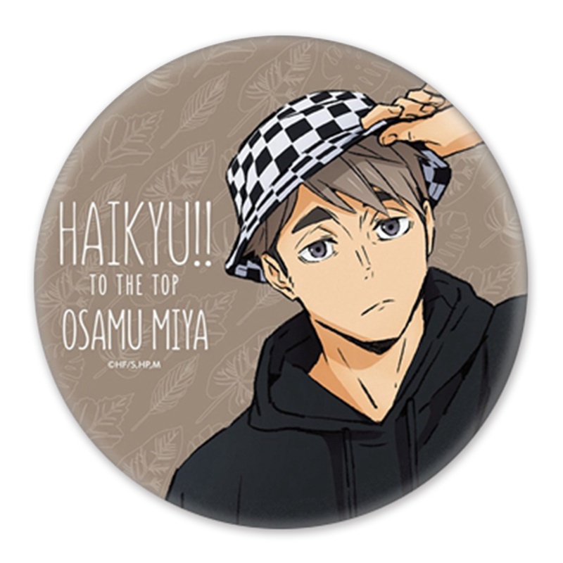 Huy hiệu cài áo hình nhân vật phim hoạt hình Haikyuu