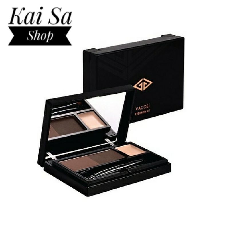 Bột Vẽ Chân Mày VACOSI EYEBROW KIT