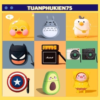 Airp.0ds Case ⚡Freeship ⚡ VỎ BỌC BẢO VỆ (3) - Case Tai Nghe Không Dây Ap 1/ 2/ i12/ Pro- Tuấn Phụ Kiện