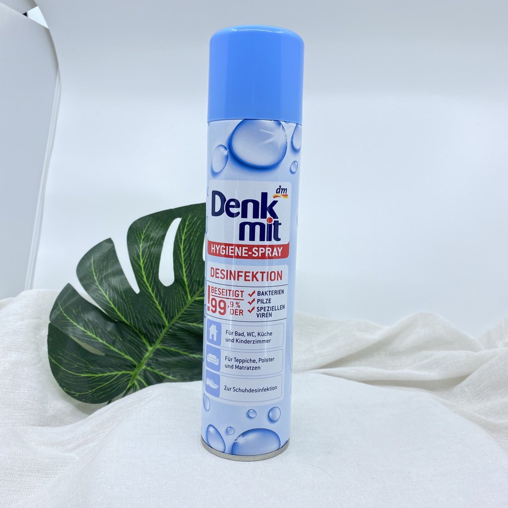 BÌNH XỊT KHỬ KHUẨN, VIRUS DENKMIT 400ml hàng Chuẩn Đức