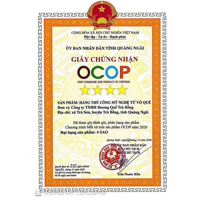 Hương Quế Trà Bồng - Túi Thơm Sáp cao cấp 100 gr (giao màu ngẫu nhiên)