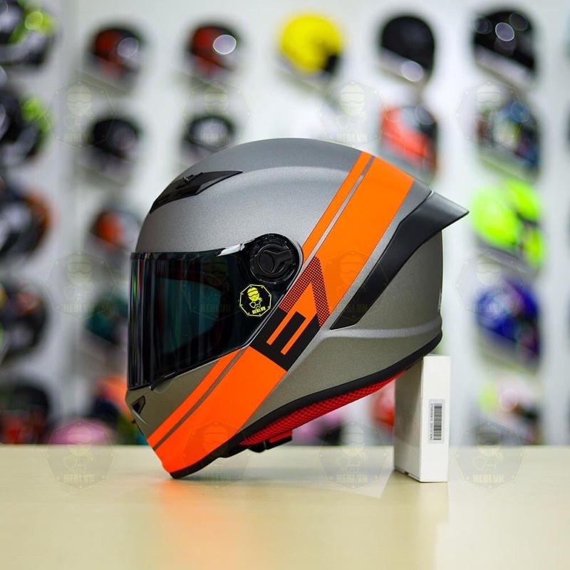 Mũ nón bảo hiểm Fullface EGO E-7 E7 chính hãng cao cấp moto phượt đen mờ nhám bóng tem giá rẻ mẫu mới nhất