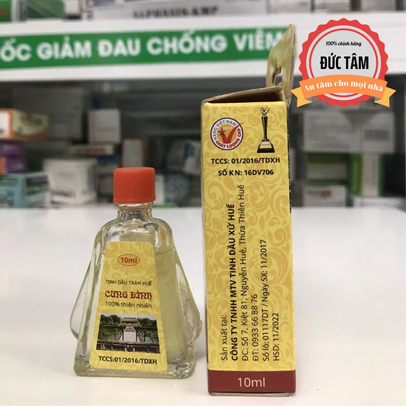 Tinh Dầu Tràm HUẾ Cung Đình Từ Thiên Nhiên 10 ml