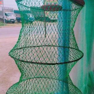 Túi, lồng nhốt tôm, cua, cá mắt thưa