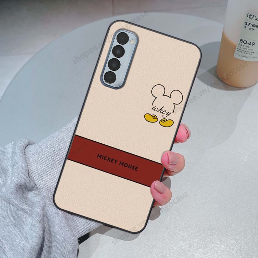 Ốp lưng Oppo Reno4 / Reno4 Pro / Reno 4 in hình happy nice, bé gấu đáng yêu