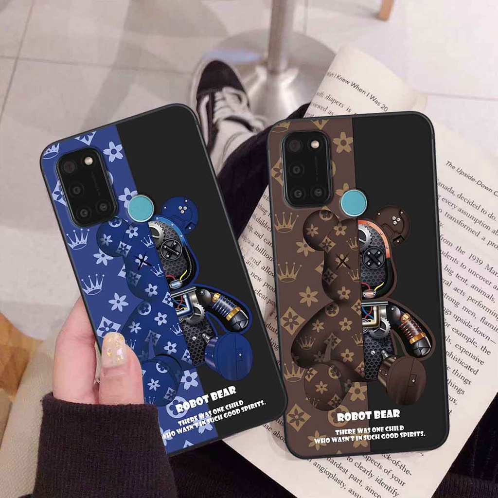 Ốp Realme C17 / 7i bear brick, gấu đáng yêu, dễ thương