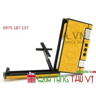 Hộp đựng thuốc lá đa năng 555 bọc da