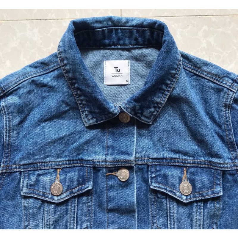 Áo khoác jeans Tu Twill Denim Jacket