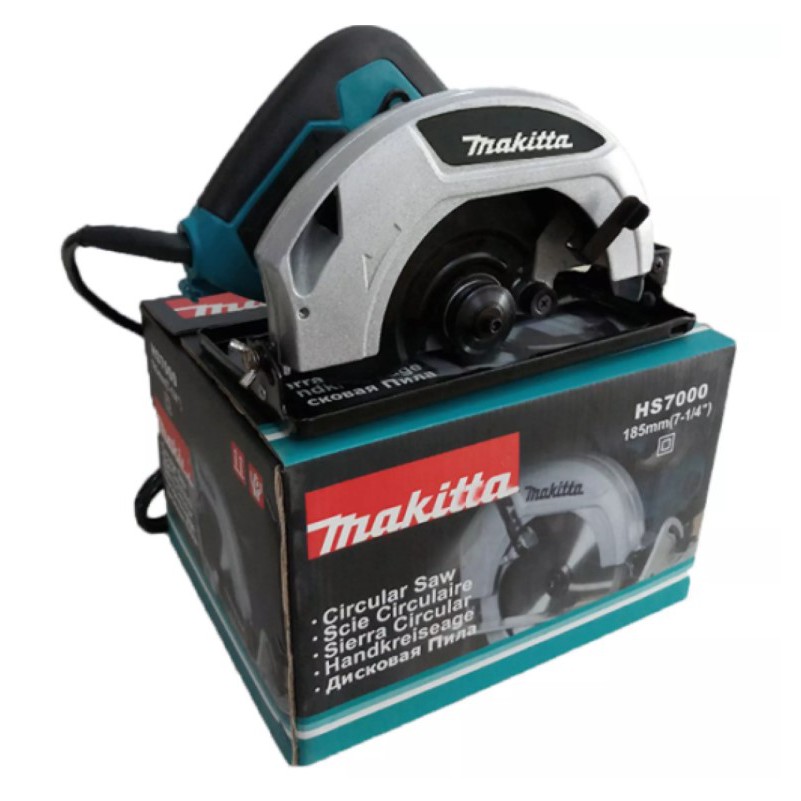 Máy Cưa Gỗ Cầm Tay 185mm Makita Hs7000 - Máy Cưa Đĩa 185mm Makita - Công Suất 1200w , Vòng Tua 5200vòng/phút