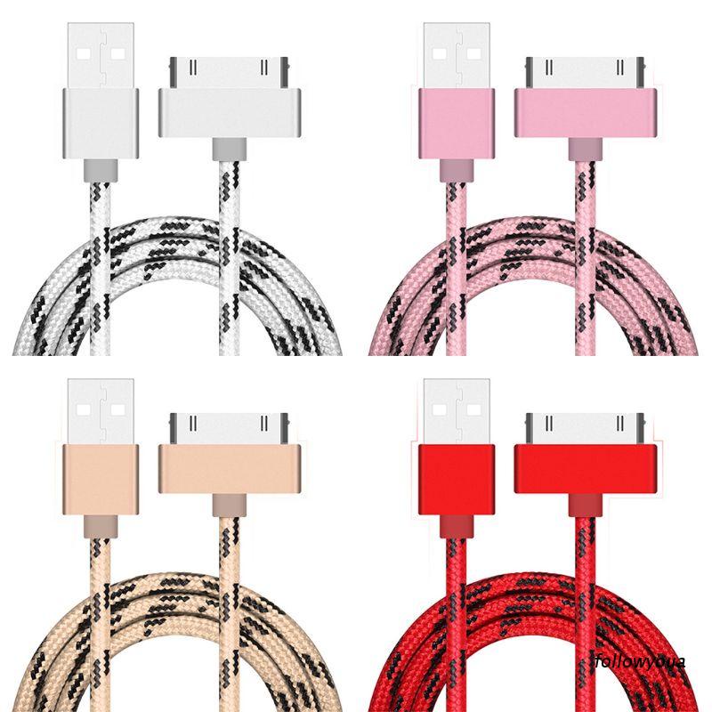 Dây cáp sạc truyền dữ liệu dài 1M 30 chấu cho Iphone 3g 4 4s Ipad 2 3 4 Ipod