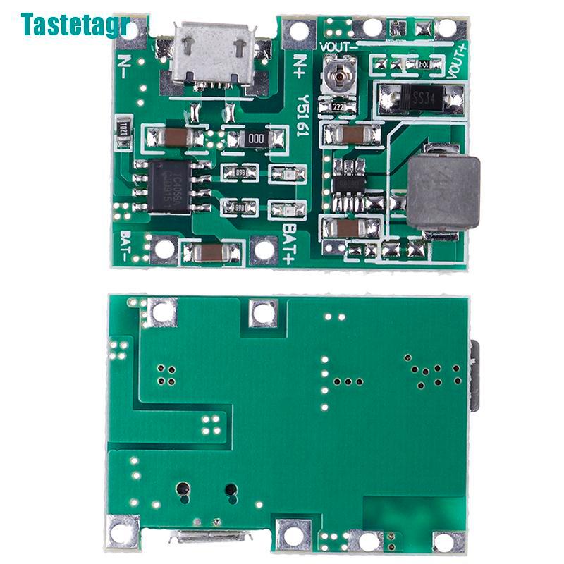 【Tastetagr】USB lithium lipo 18650 battery charger 3.7V 4.2V to 5V 9V 12V 24V step up module