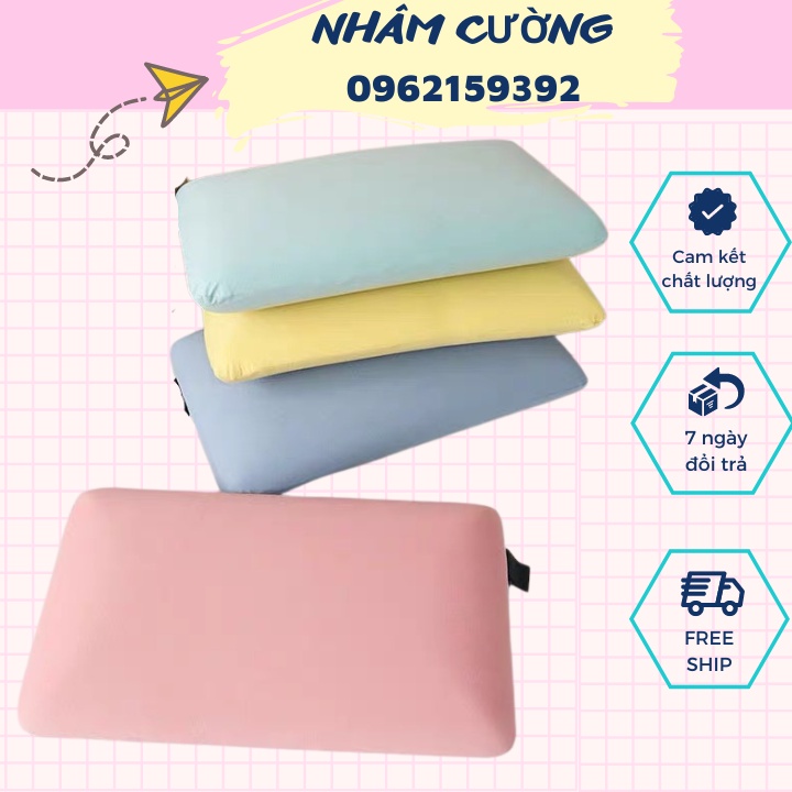 Gối Cao Su , Ruột Gối Cao Su Bụng Mèo 40X80/10Cm