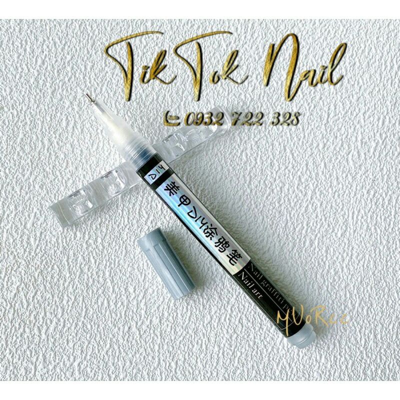 bút vẽ hoa, hình, chữ