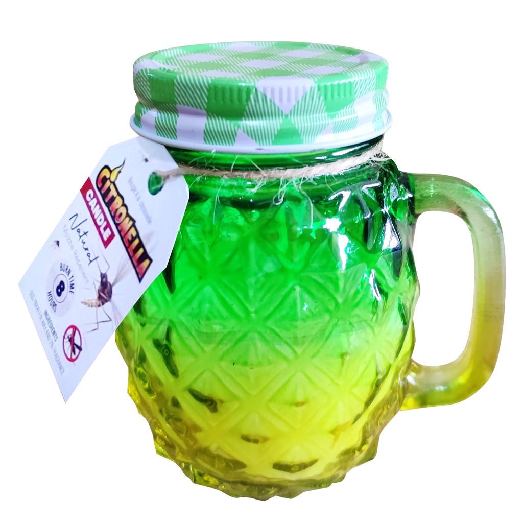 Nến thơm Tinh dầu Thiên nhiên Hương sả - 60g Uncle Bills OA1684