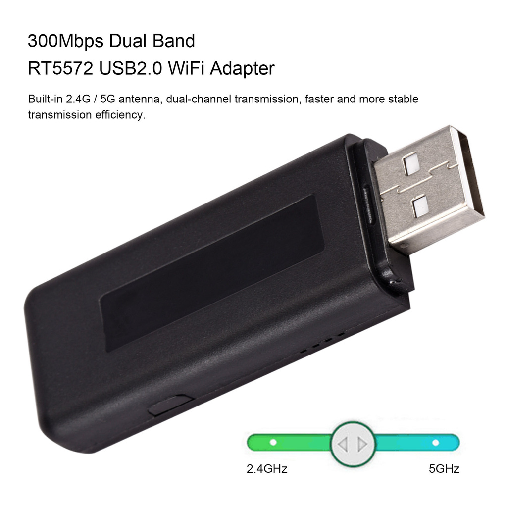 Usb Phát Wifi Rt5572 300mbps 2.4ghz / 5.0ghz | BigBuy360 - bigbuy360.vn