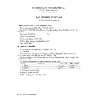 Viên Uống Kẽm DHC 30 ngày