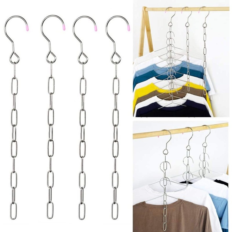 Thanh treo móc quần áo Đa Năng 8/10 Lỗ Bằng Thép Không Gỉ
