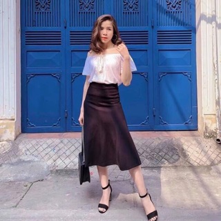 Chân váy công sở dáng đuôi cá cao cấp
