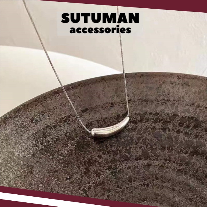 Dây chuyền tâm chỉ mặt dây hình cà tím nhỏ style Hàn Quốc đơn giản trẻ trung SuTuVN Thế giới phụ kiện thời trang