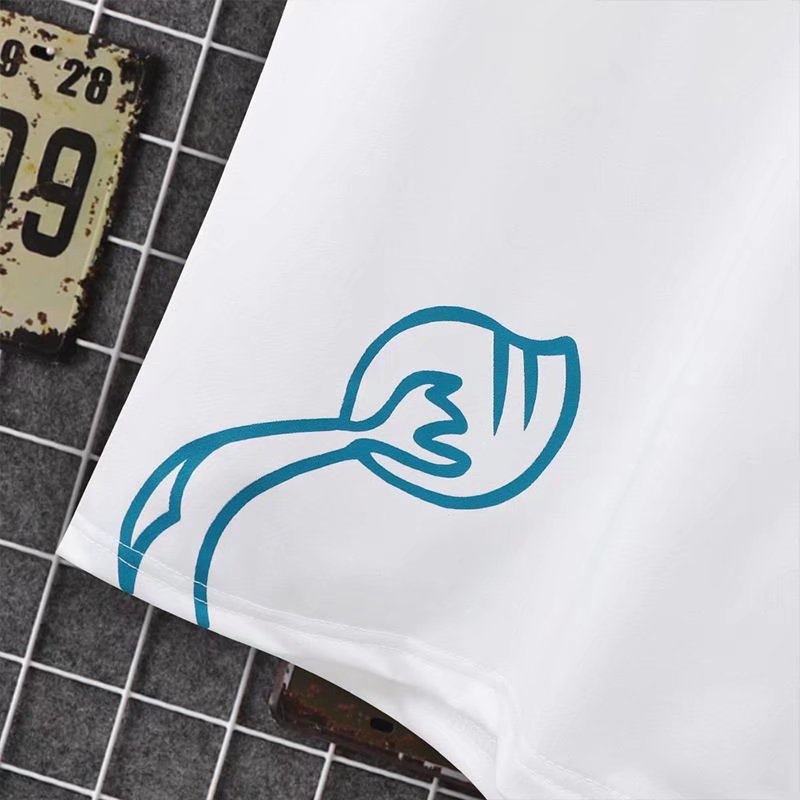 Summer Fashion Men's Summer Fashion Cartoon Bear Print Sports Shorts Contrast Contrast Color Coordinator