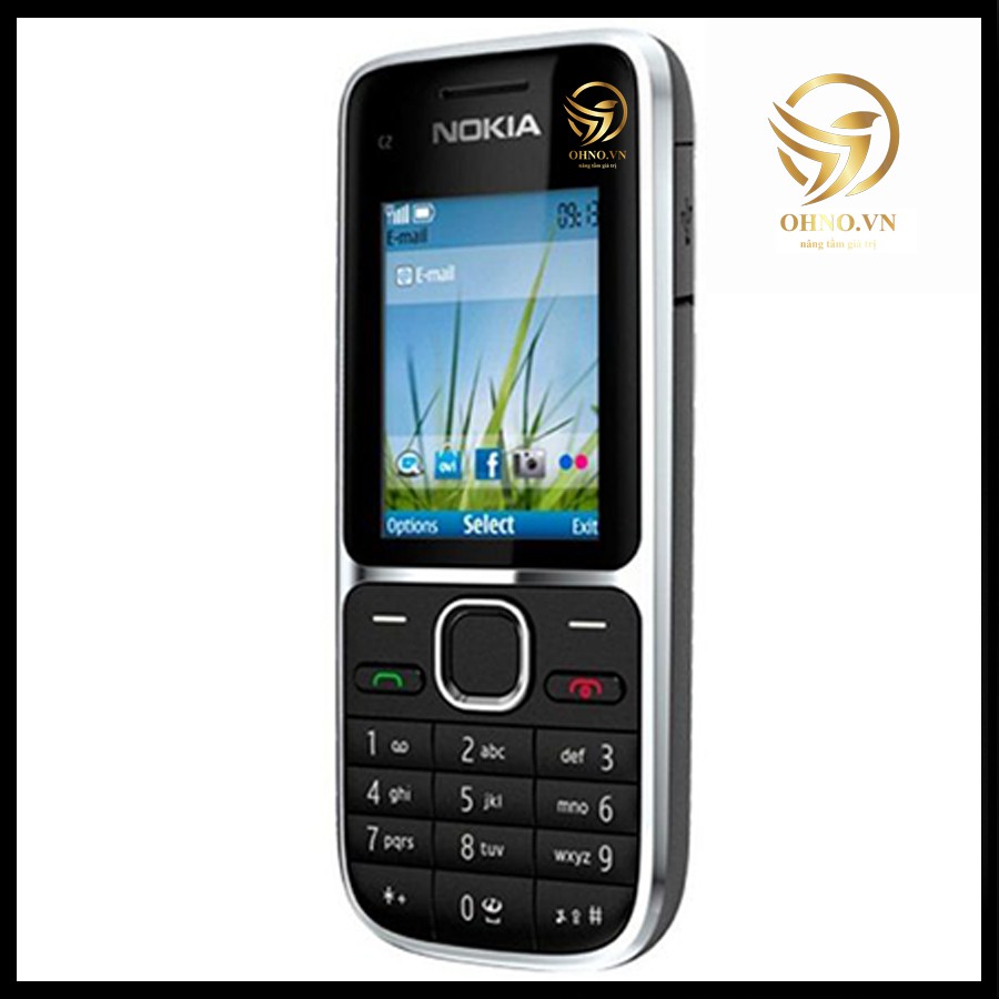 Điện Thoại Phổ Thông Đập Đá Nokia C2-01 Điện Thoại Bàn Phím To Cho Người Già - OHNO Việt Nam