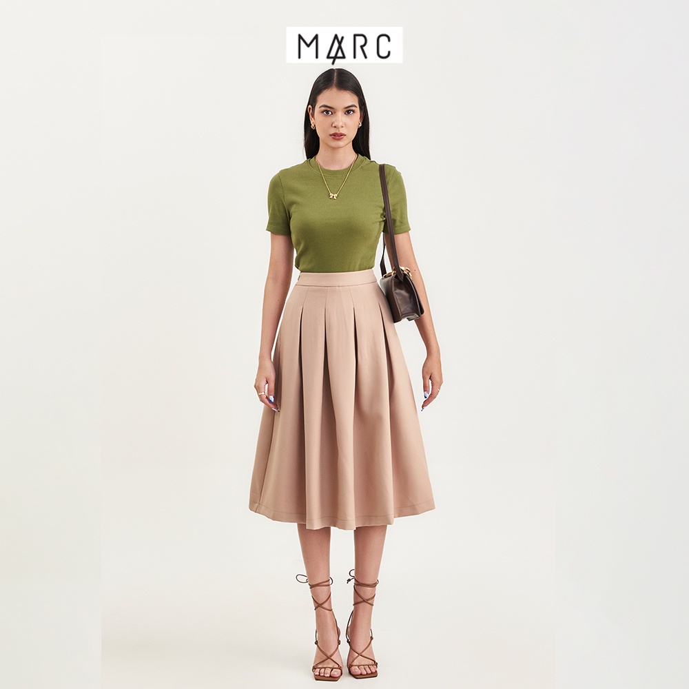 Áo thun nữ MARC FASHION cổ tròn form ôm