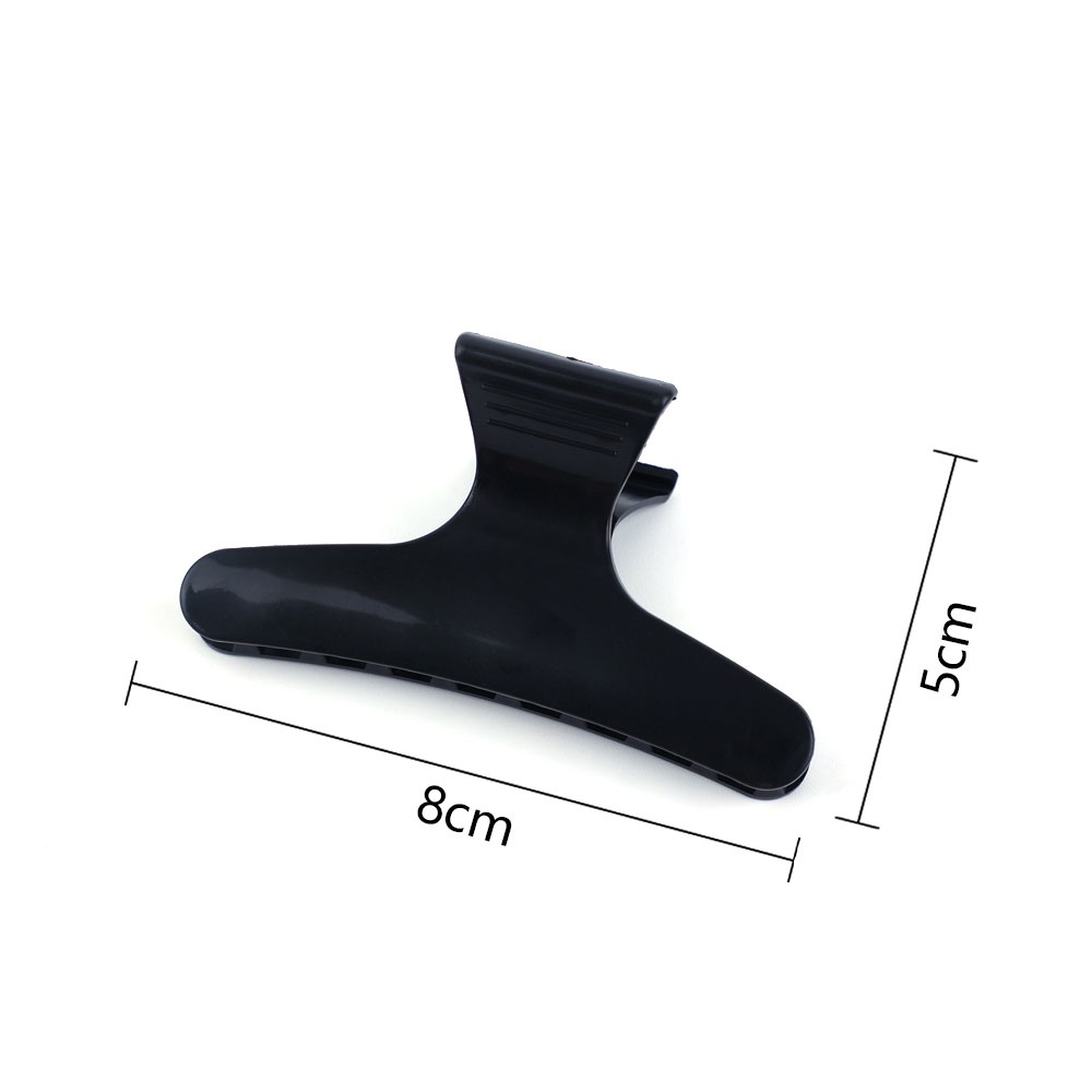 Kẹp Tóc Cá Mập Lớn Màu Đen / Trắng / Vàng / Hồng / Tím / Hồng / Tím Chống Thấm Nước Trọng Lượng Nhẹ Dùng Để Tạo Kiểu Tóc Trong Salon