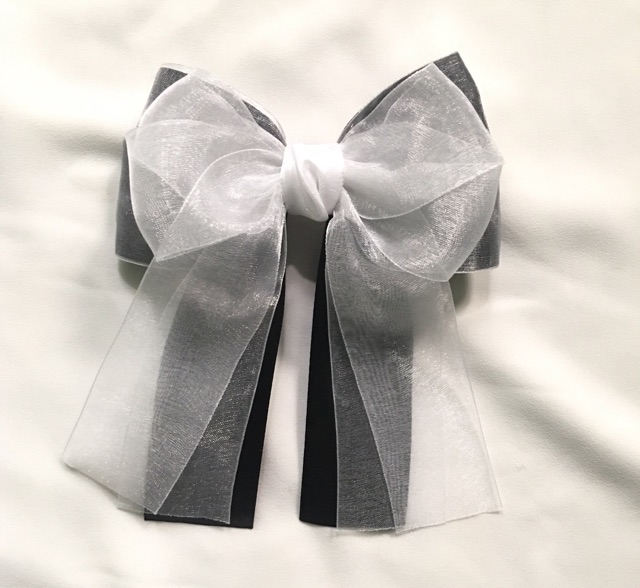 Kẹp  nơ voan phối