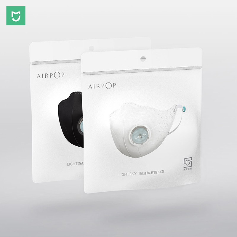 (hàng Mới Về) Khẩu Trang Xiaomi Airpop V.1 Chất Lượng Cao