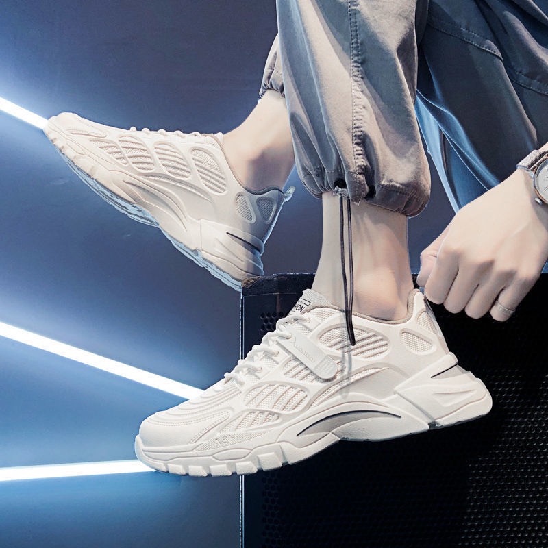 (2 Màu) Giày sneaker nam thể thao 2 màu đơn giản sang trọng ABH mới nhất 2022