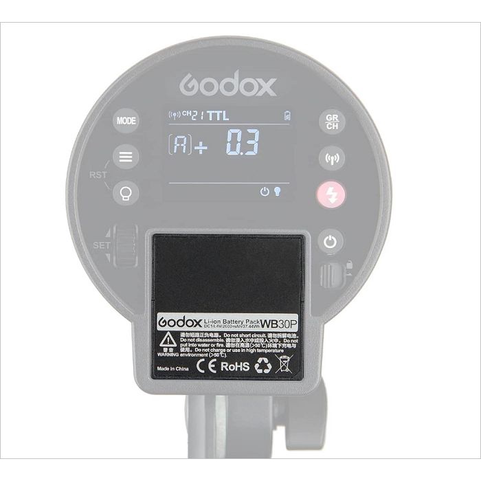 Pin Godox WB30P cho đèn AD300 Pro