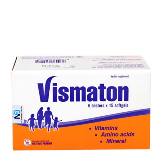 Vismaton - 90 viên - bổ sung Vitamin, acid amin và khoáng chất
