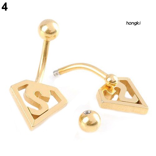 Khuyên Rốn Hình Dơi Bằng Thép Không Gỉ Cá Tính