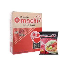 Mì Omachi Xốt Bò hầm Thùng 30gói x 80g