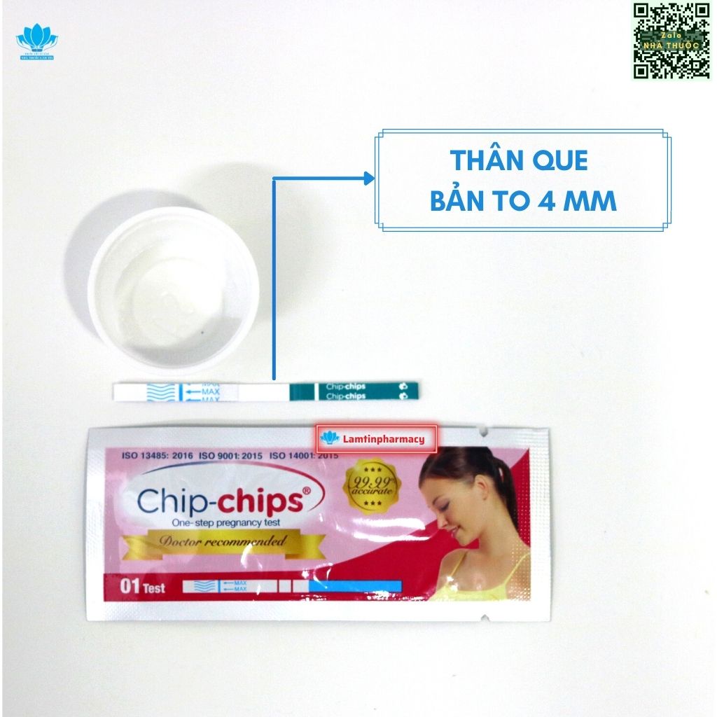 QUE THỬ THAI CHIP CHIPS - Nhanh Chóng Chính Xác 99% - Che Tên Sản Phẩm