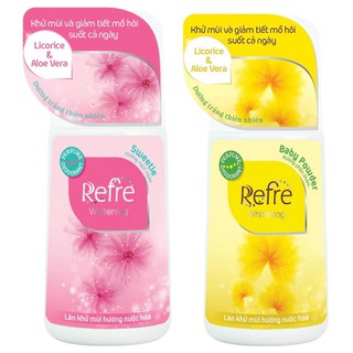 Lăn Khử Mùi Ngăn Tiết Mồ Hôi Hiệu Qủa Refre 40ml