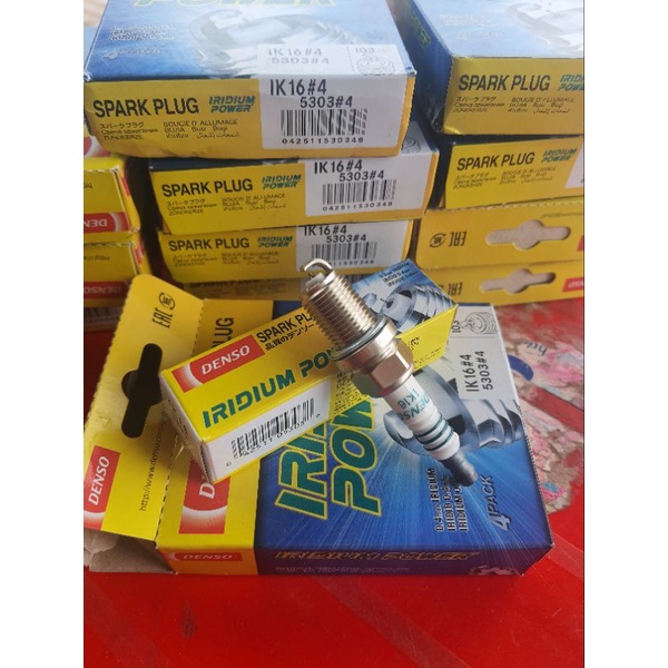 BUGI TIP 16 REN 14 NGẮN DENSO SÀI CHO NHIỀU DÒNG XE Ô TÔ HỘP 4 CÁI