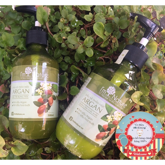 dầu gội ngăn ngừa Rụng Tóc Thảo Mộc Argan 300ml