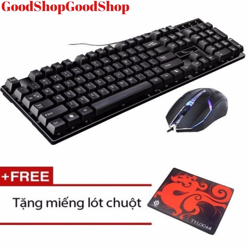 COMBO PHÍM CHUỘT GAME THỦ GIẢ CƠ Q17 CỰC NHẠY KIỂU DÁNG SÀNH ĐIỆU CỰC NHẠY (tặng kèm lót chuột game thủ)