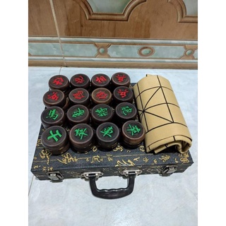 bộ Quân cờ gỗ mun 4,8cm