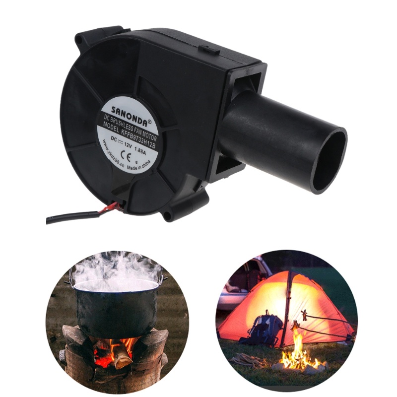 Quạt Thổi Than Hoạt Tính 12V 4700R Điều Chỉnh Tốc Độ Tiện Lợi