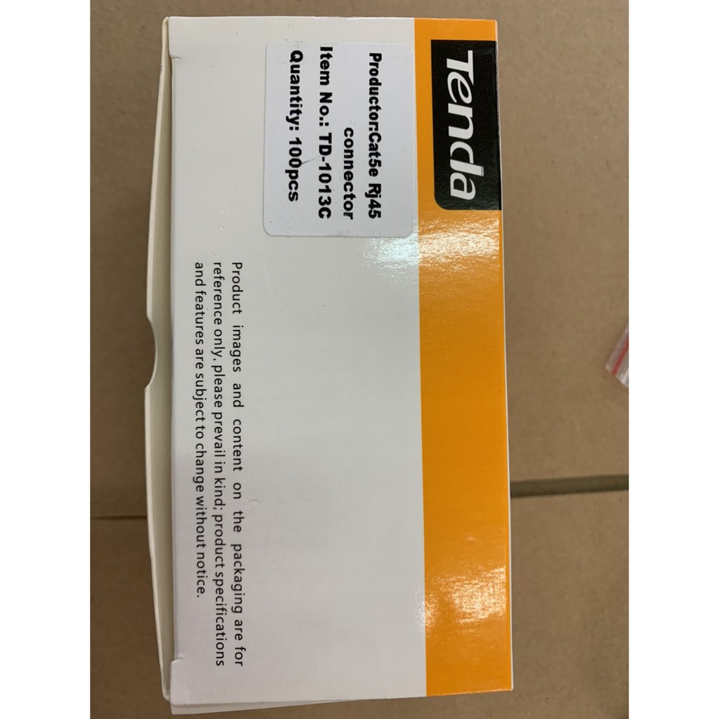 Đầu bấm dây mạng RJ45 Tenda CAT5 UTP