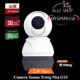 Combo camera ip yoosee xoay g1s +thẻ nhớ 16gb/ 32gb/ 64gb