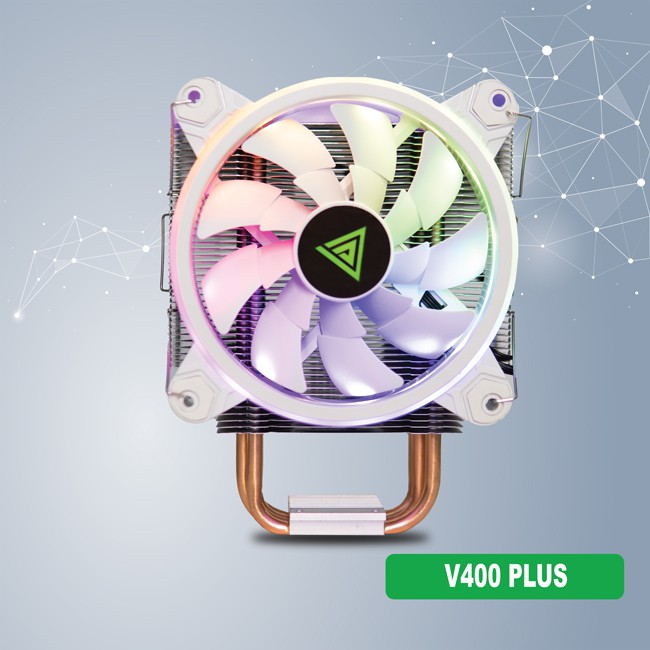 Tản Nhiệt CPU VSPTech V400 Plus ARGB Air Cooling - Hàng Chính Hãng